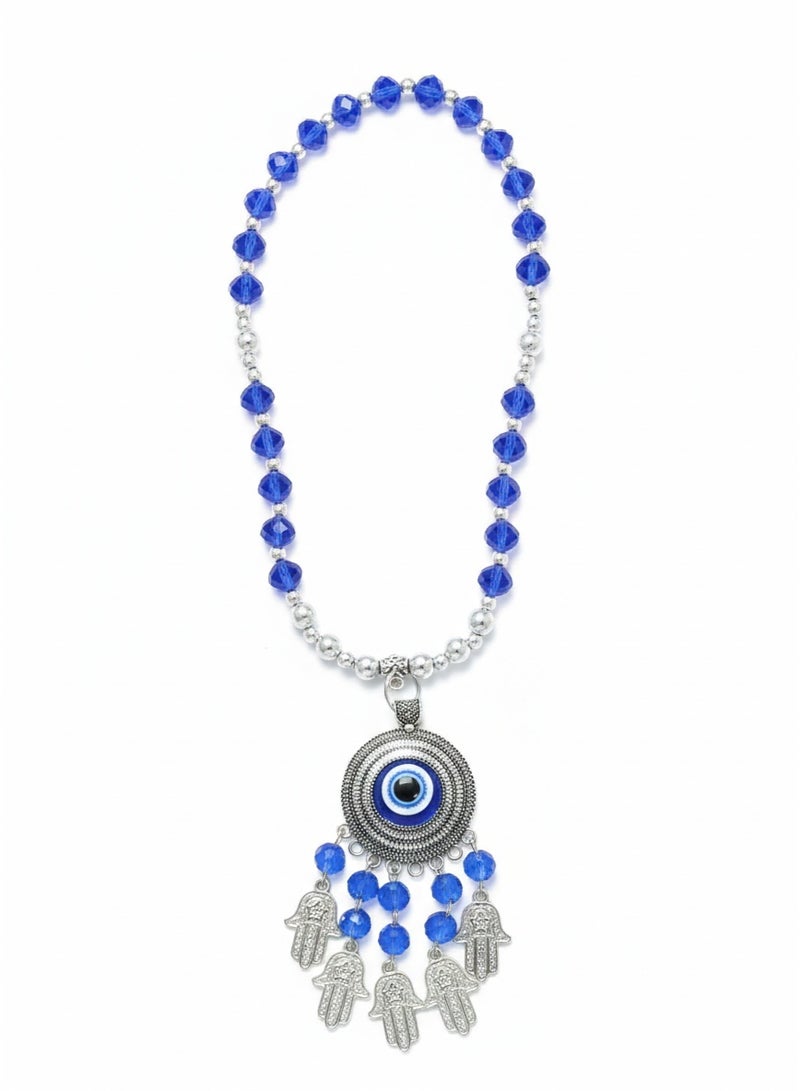 Car chains, cute creative plastic 3D car chain, silver and blue colors, one piece, assorted shapes - Image 5